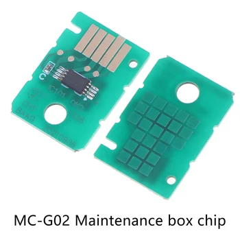 2 ks MC-G02 Údržba Box Čip Kompatibilný S G1820 G2820 G3820 G2860 G3860 Odpadového Atramentu Čip