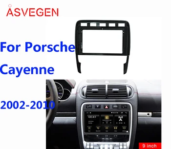 Asvegen Autorádia Fascia Rám Pre Porsche Cayenne Auto Dvd Rám Nainštalovať Panel Dash Mount Inštalácie Palubnej Dosky
