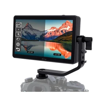 F6 PLUS V2 4K Monitor 6-palcový SLR Fotoaparát Live Sledovať 3D LUT Dotykový Displej IPS FHD 1920x1080 Fotoaparát